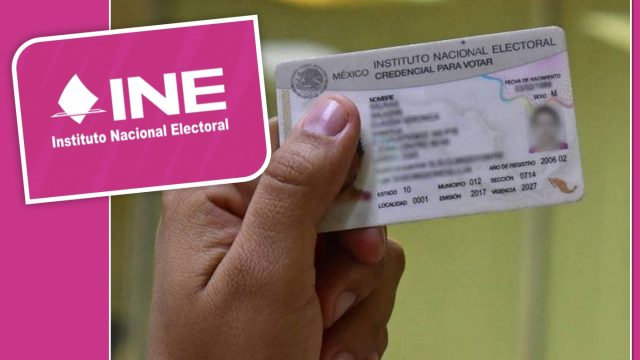 INE CREDENCIAL DE ELECTOR