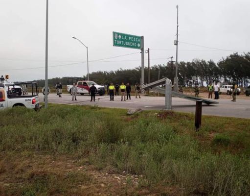 Tornado genera daños en el poblado La Pesca, al norte de Tamaulipas