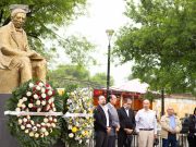 CONMEMORAN AL BENEMERITO DE LAS AMERICAS EN DÍAZ ORDAZ