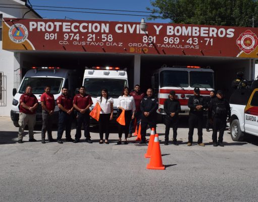 CON BANDERAZO, SE PONE EN MARCHA OPERATIVO SEMANA SANTA 2024 EN DÍAZ ORDAZ
