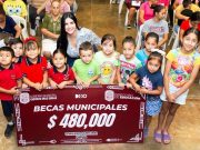 ENTREGA NATALY GARCIA DIAZ BECAS MUNICIPALES