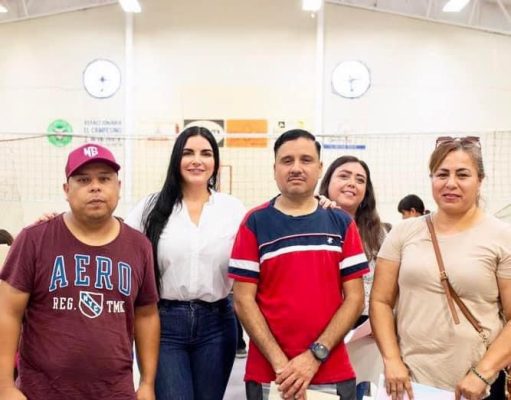 REAFIRMA NATALY GARCIA DIAZ SU COMPROMISO CON LA EDUCACION EN LA ENTREGA DE BECAS AVANZA.