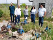 REALIZA ALCALDESA NATALY GARCIA DÍAZ RECORRIDO DE SUPERVISION ACOMPAÑADA DE FUNCIONARIOS MUNICIPALES.